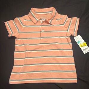 Carters Collared 12M Collared Tee. Never Worn, Tags On.